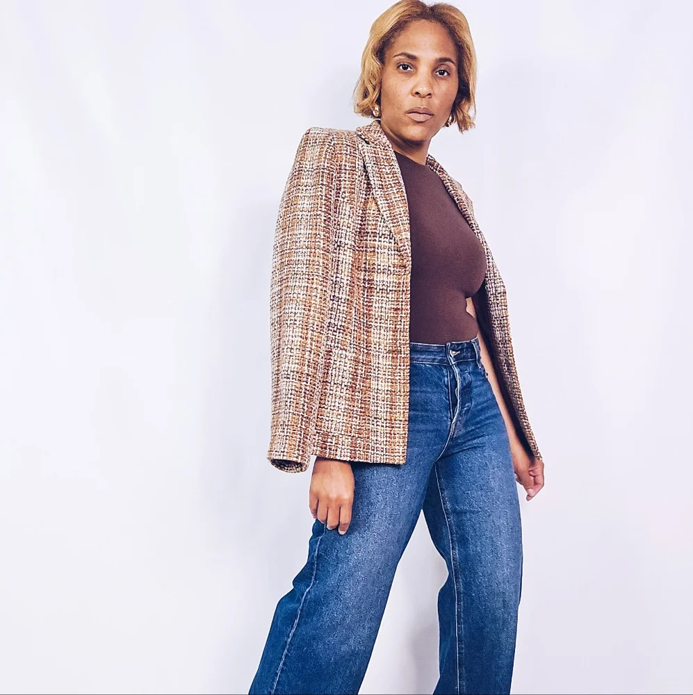 Barrie Pace Vintage Silk Blazer